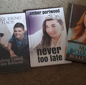 Teen mom books (3 hardcover books)